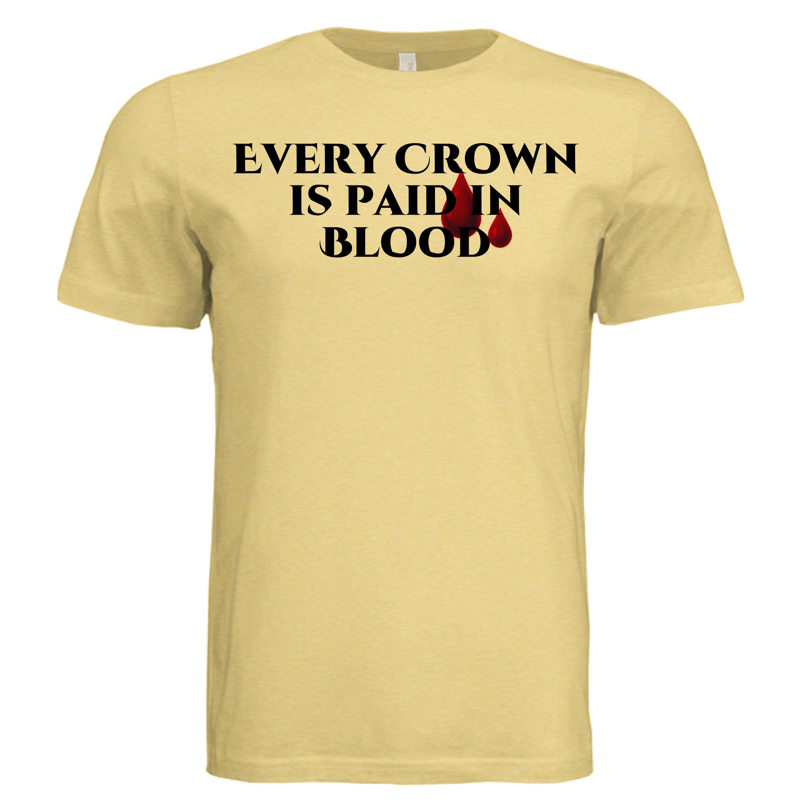 Pale Yellow Triblend - FRONT