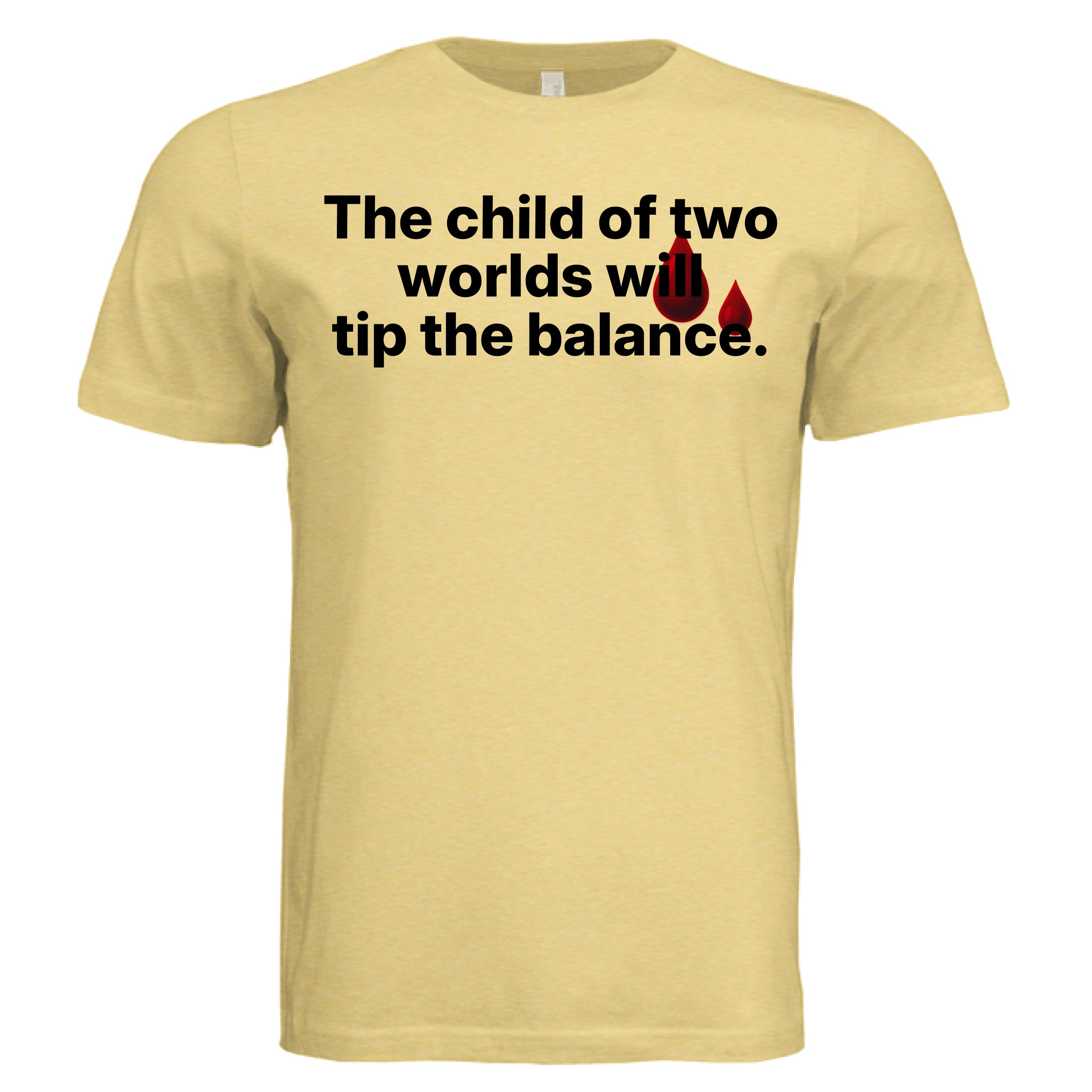 Pale Yellow Triblend - FRONT