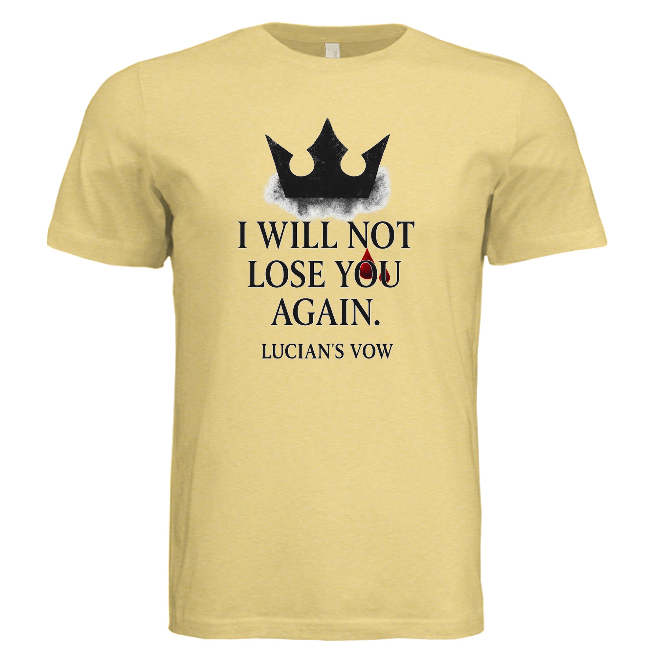 Pale Yellow Triblend - FRONT