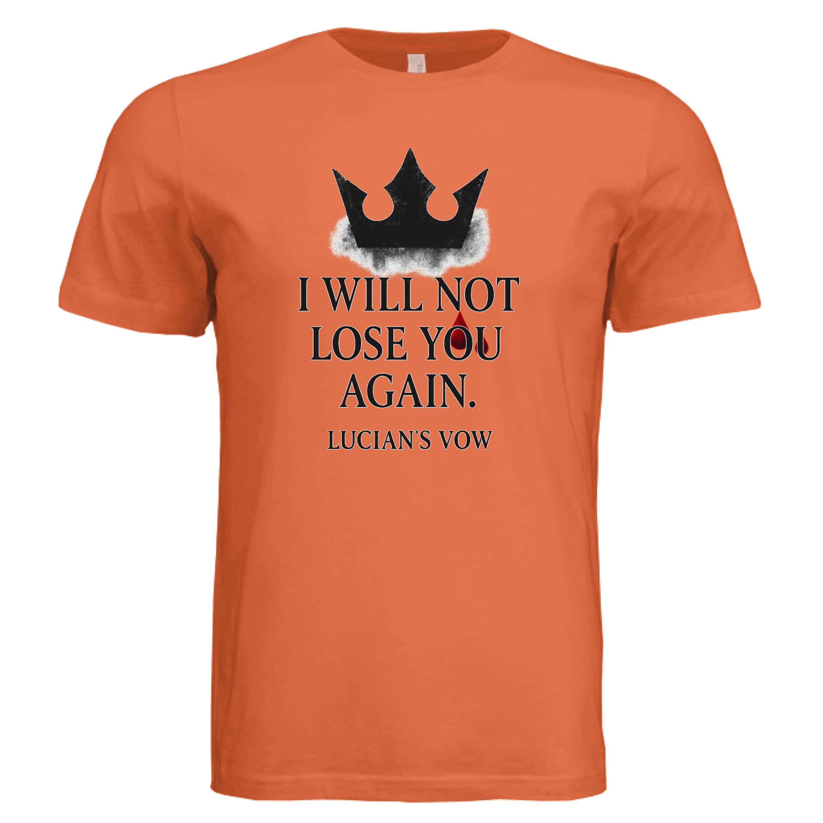 Solid Orange Triblend - FRONT