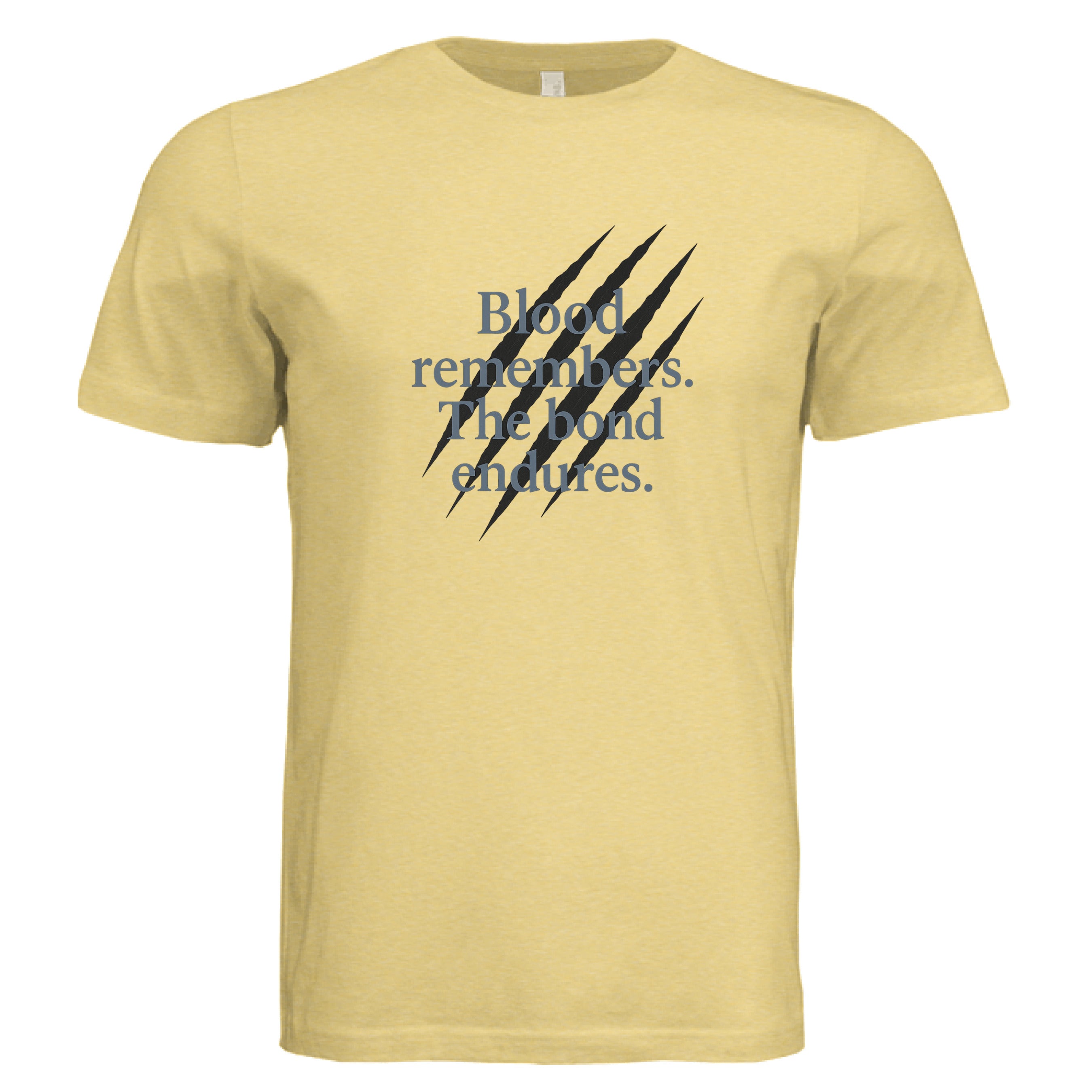 Pale Yellow Triblend - FRONT