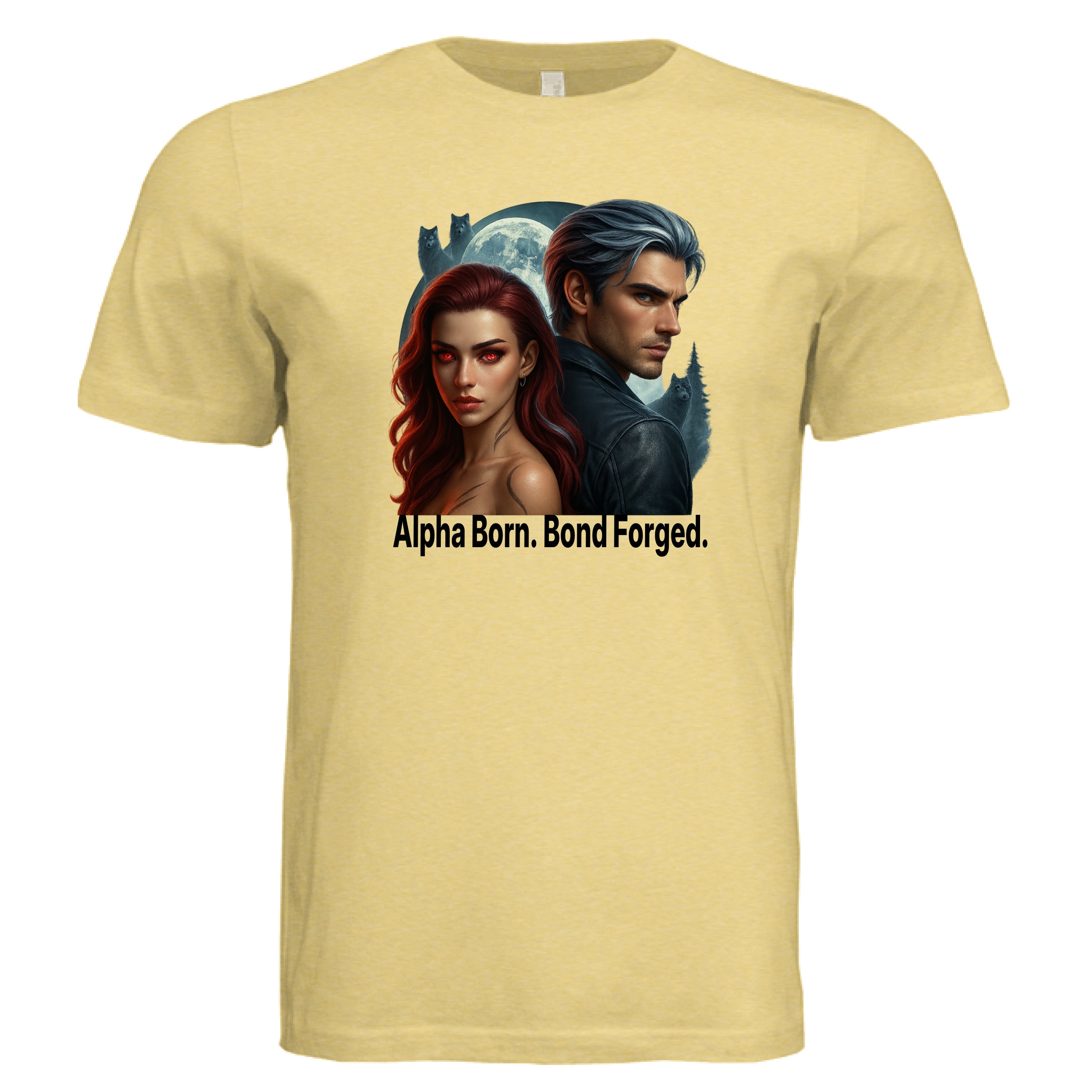 Pale Yellow Triblend - FRONT