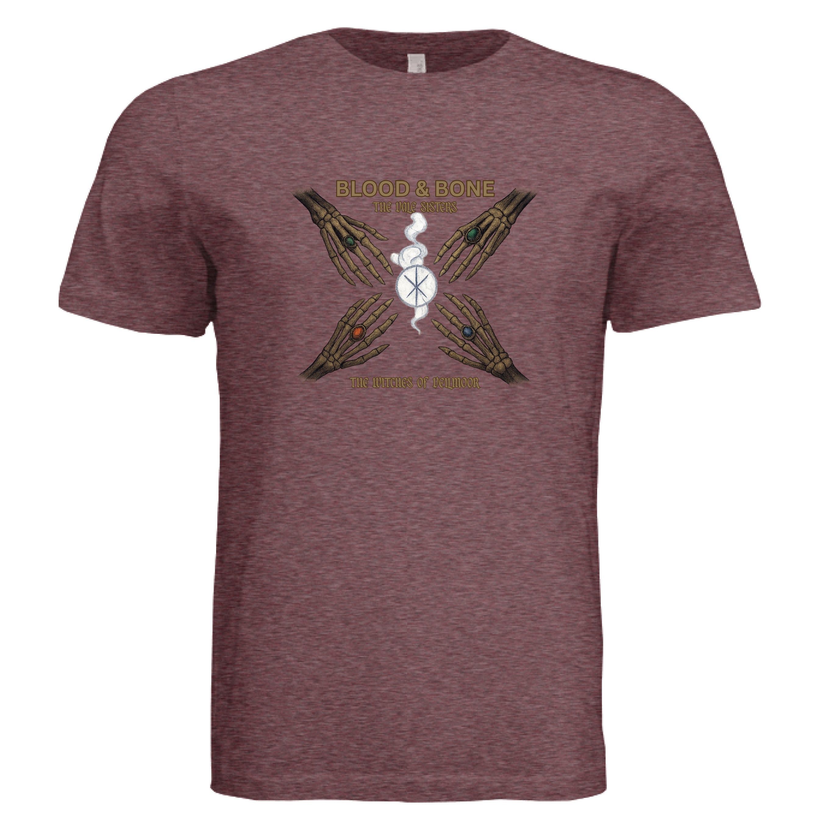 MAROON TRIBLEND - FRONT
