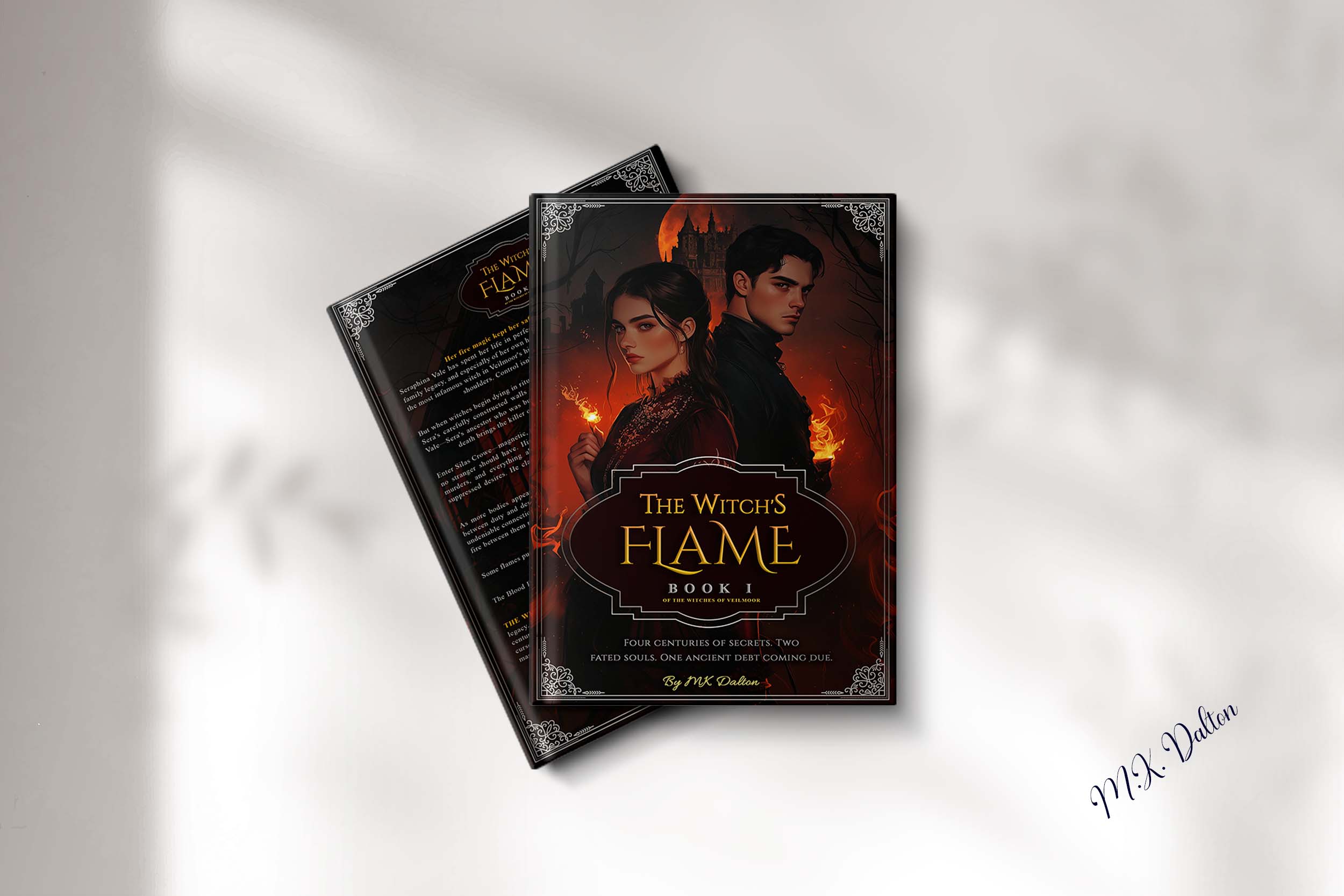 The Witch's Flame - The Witches of Veilmoor, Book 1 - Hardcover