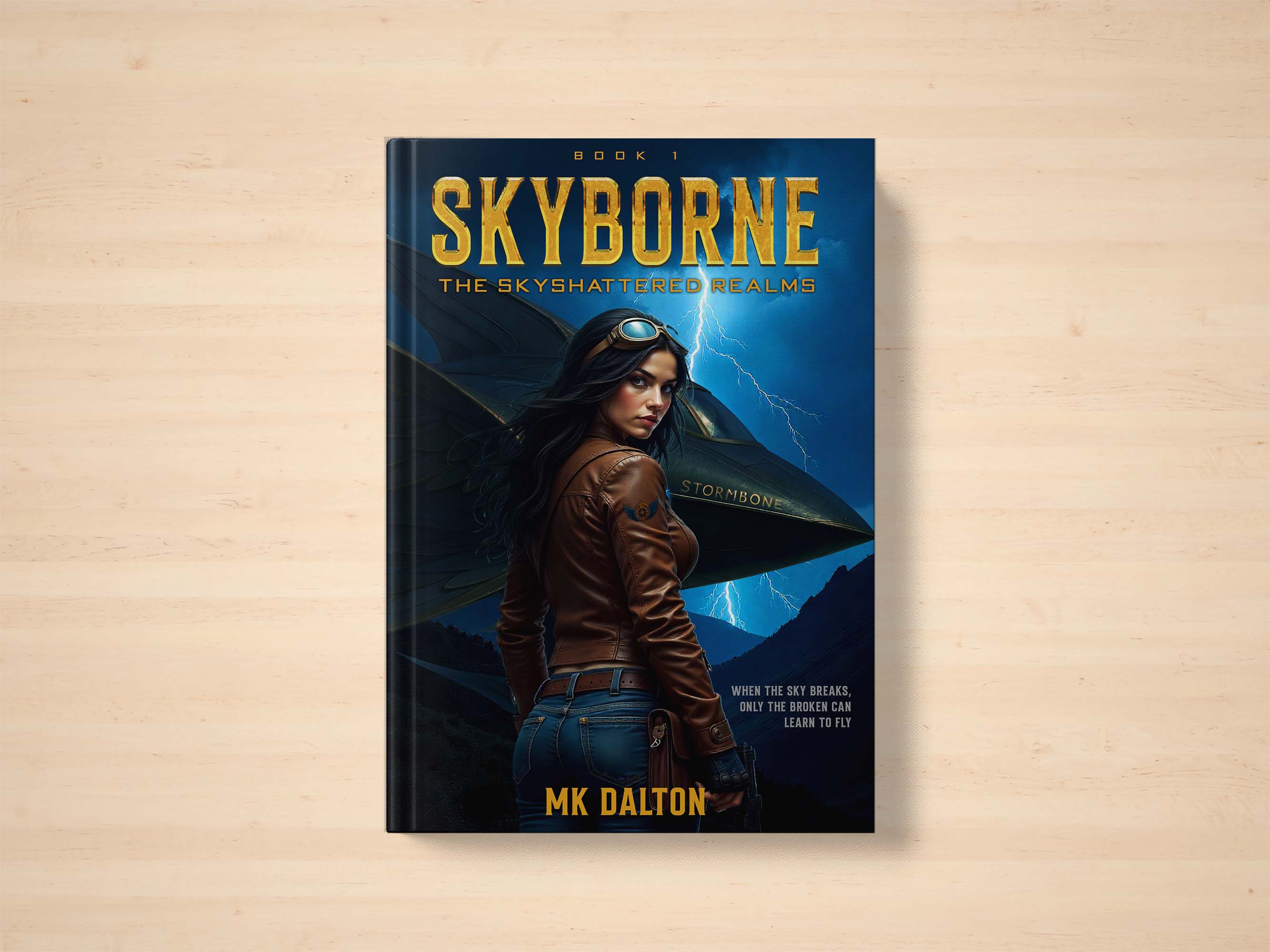 SKYBORNE Book One of The Skyshattered Realms Saga COMING SEPTEMBER 22nd, 2025