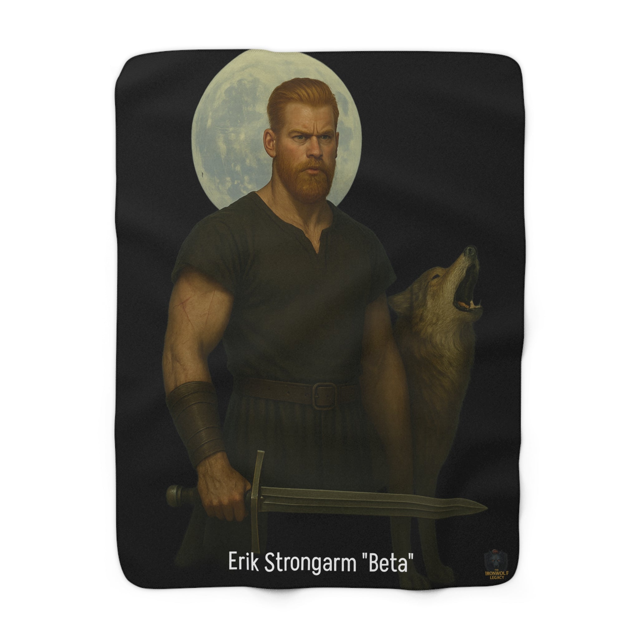 Erik Strongarm “Beta” – Sherpa Fleece Blanket