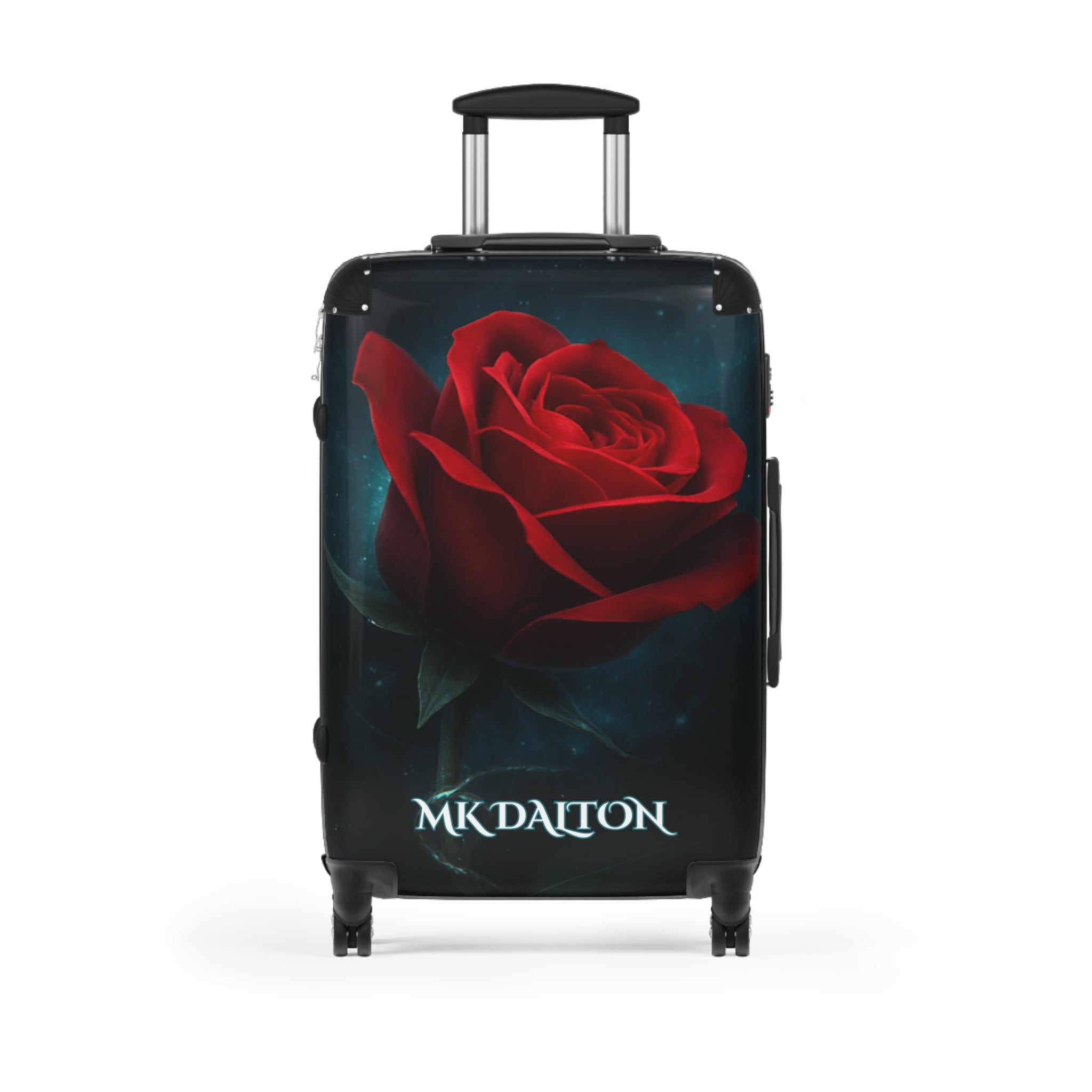 Elegant Rose Suitcase - Travel Bag, Floral Luggage, Vacation Gear, Travel Essential, Stylish Carry-On