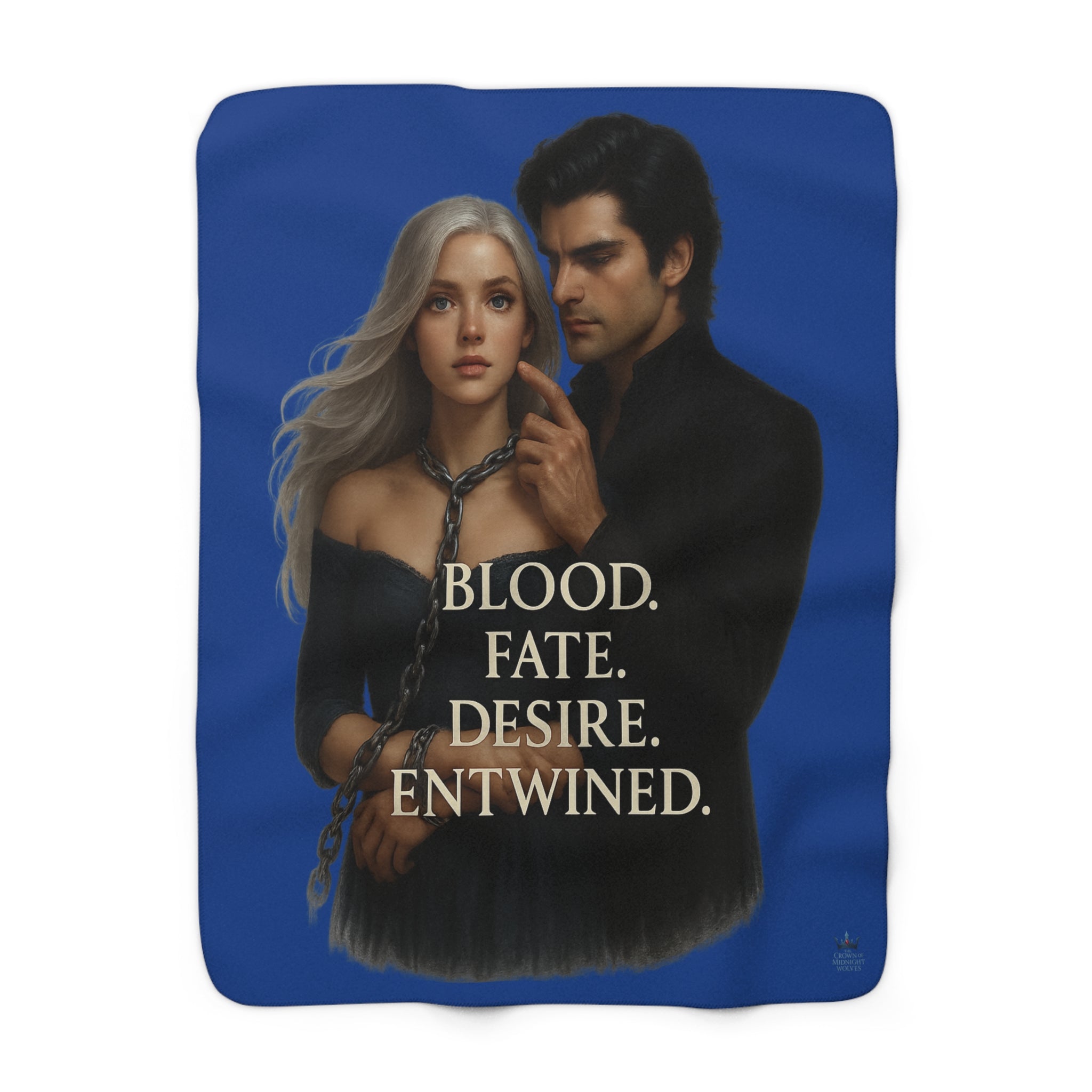 Blood. Fate. Desire. Entwined. — Sherpa Fleece Blanket