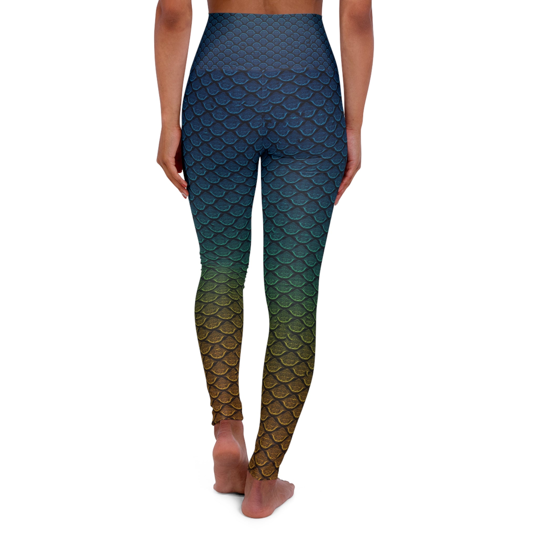 Umbre Dragon Scale High Waisted Yoga Leggings – Mythical Fitness Wear