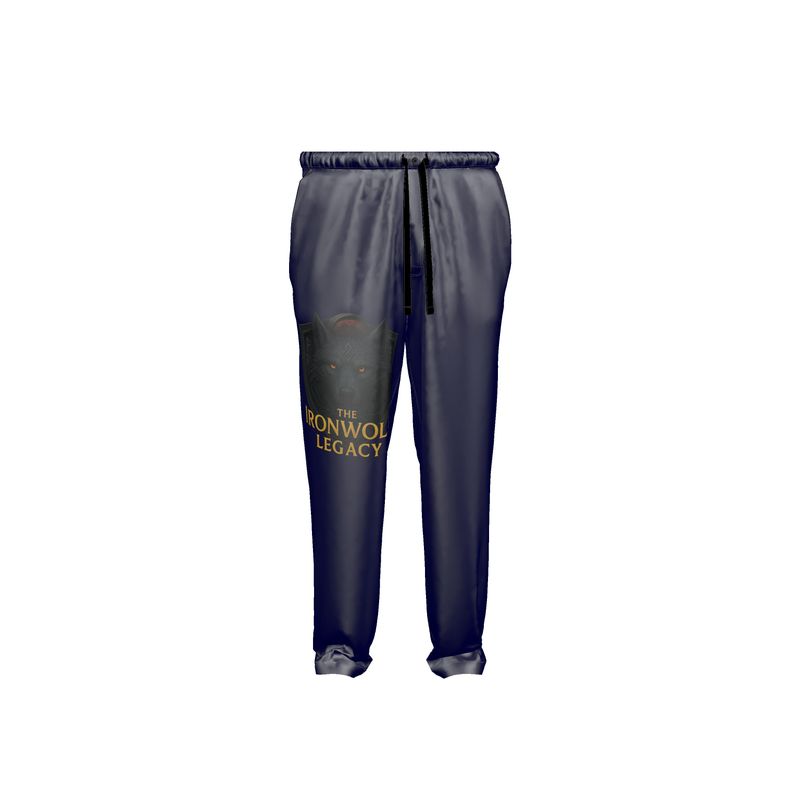 Ironwolf Legacy Pajama Pants – 100% Pure Silk Satin