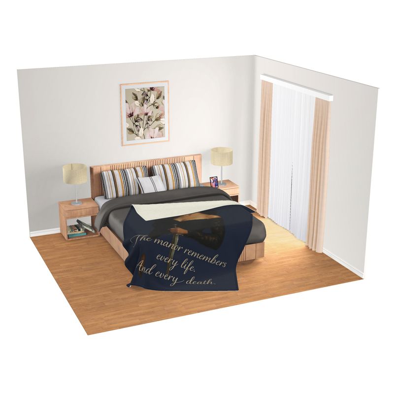 The Manor Remembers Fleece Throw- Cursed to Love You