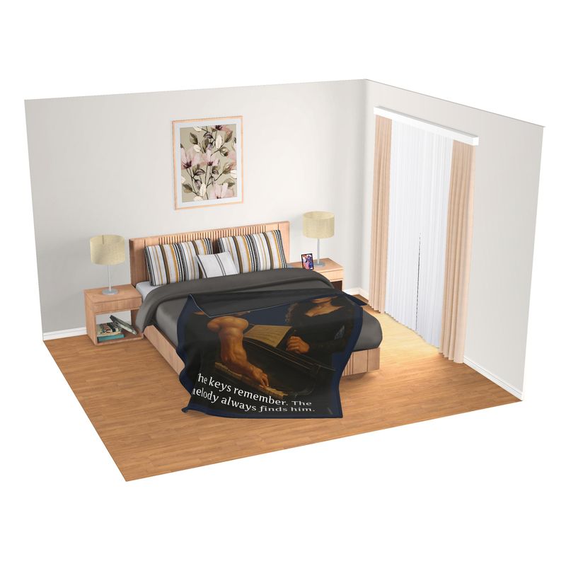 The Melody Remember Fleece Blanket - Cursed to Love you