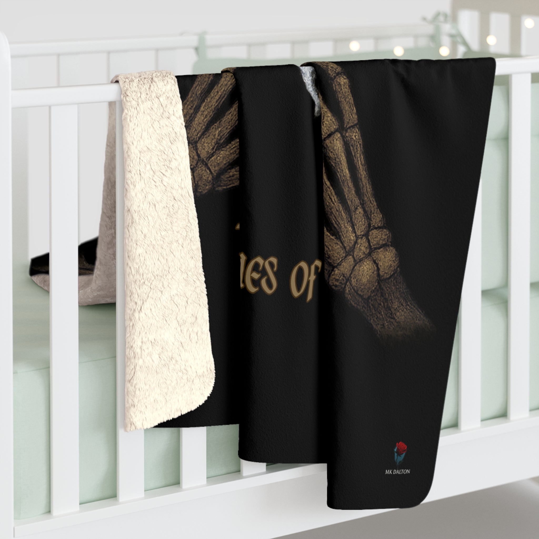 Blood & Bone Fleece Blanket – The Witches of Veilmoor Collection