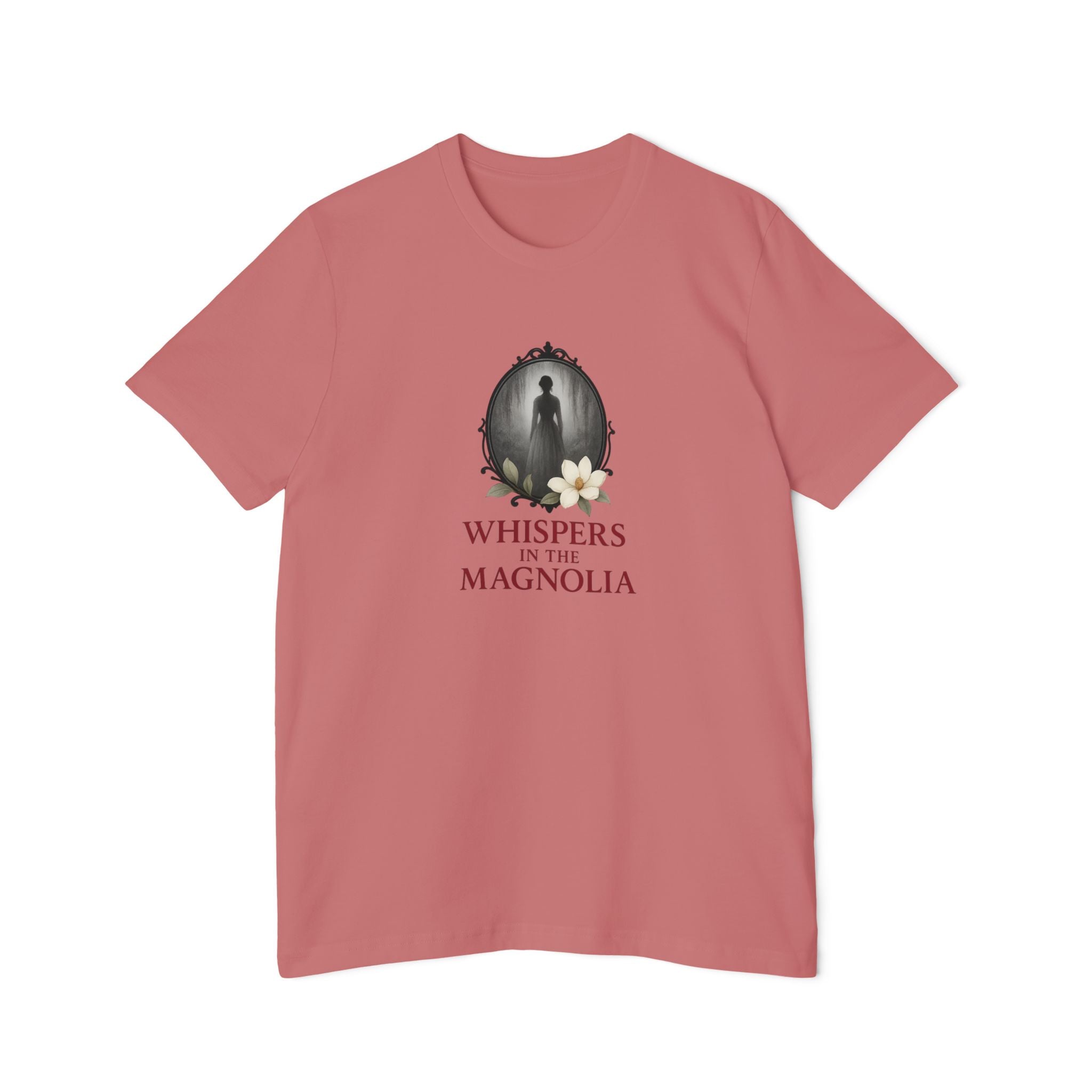 “Whispers in the Magnolia” Gothic Cameo T-Shirt – Shadows of the South Series