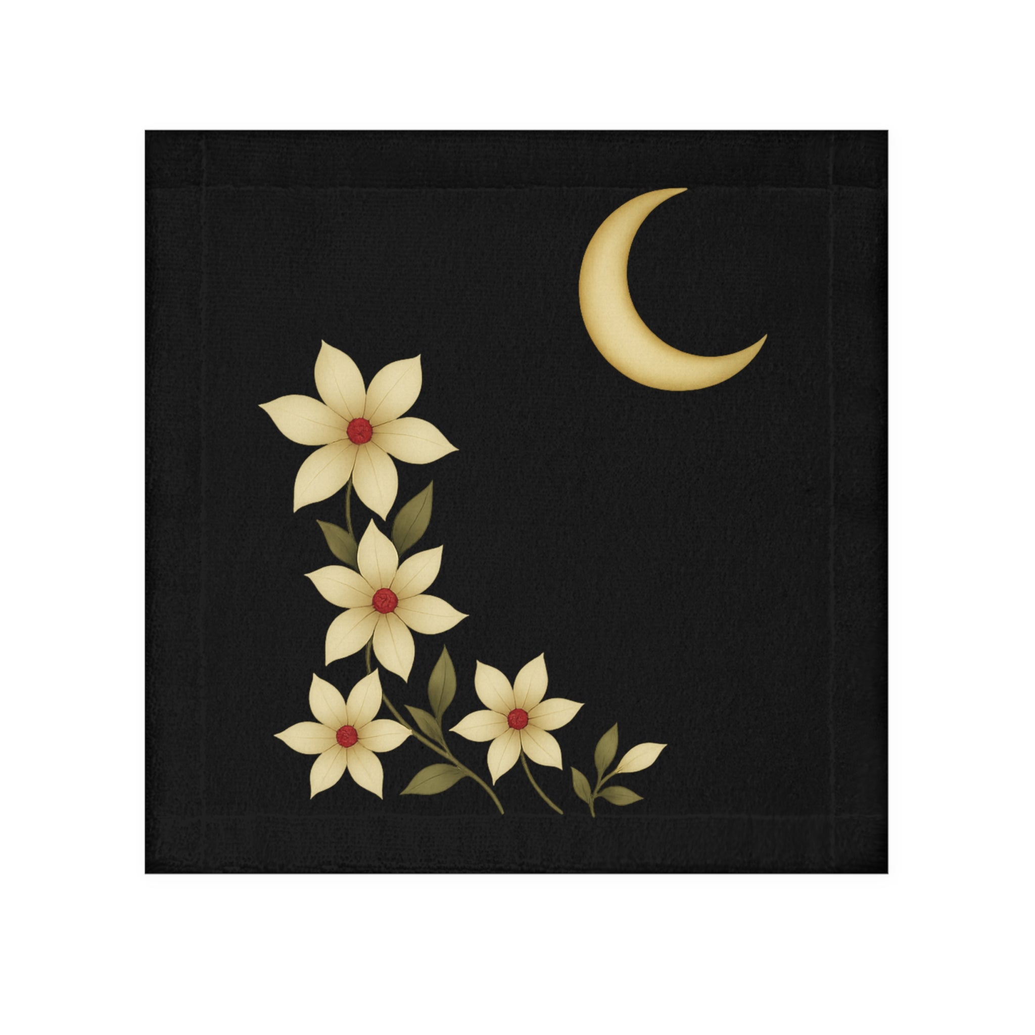 Shadows of the South Face Towel – Crescent Moon Magnolia Design