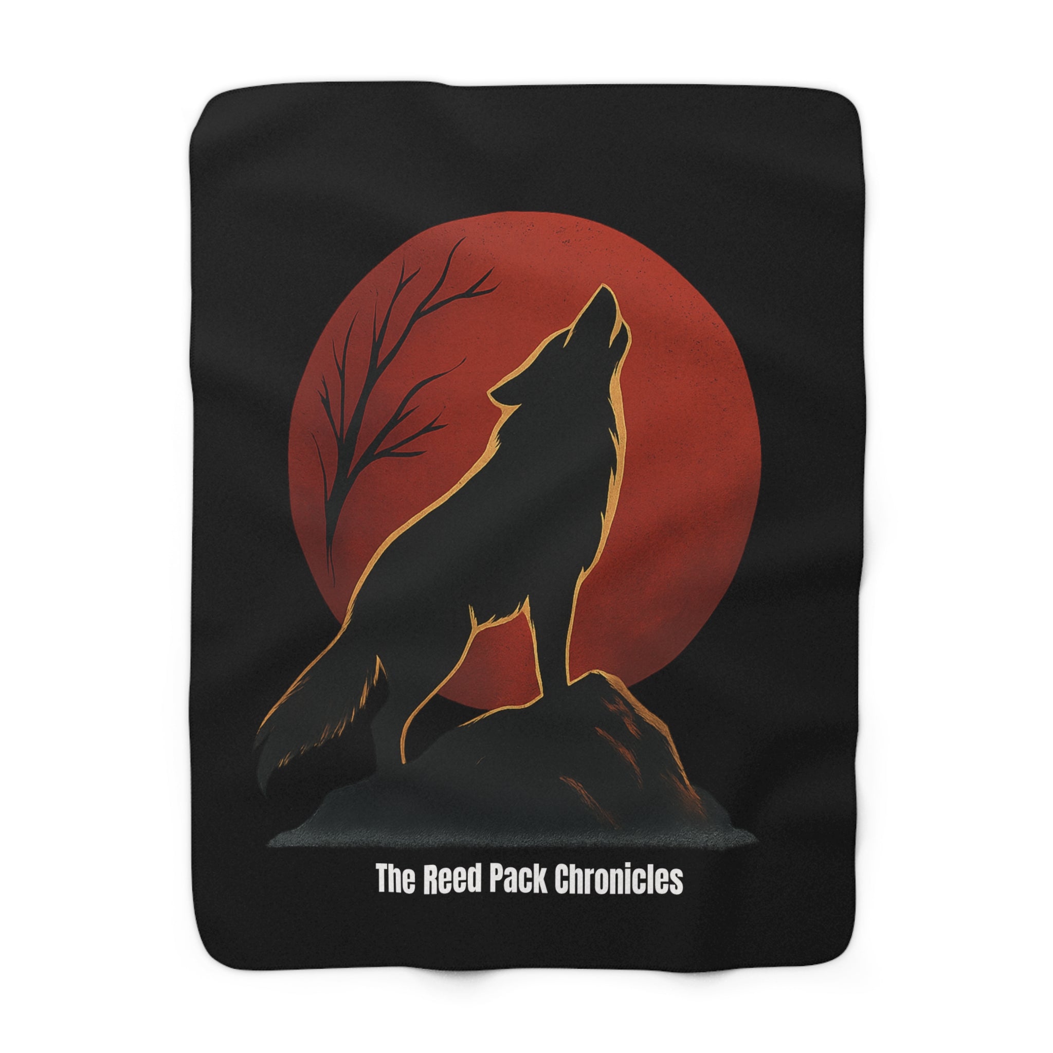 The Reed Pack Chronicles Blood Moon Sherpa Fleece Blanke