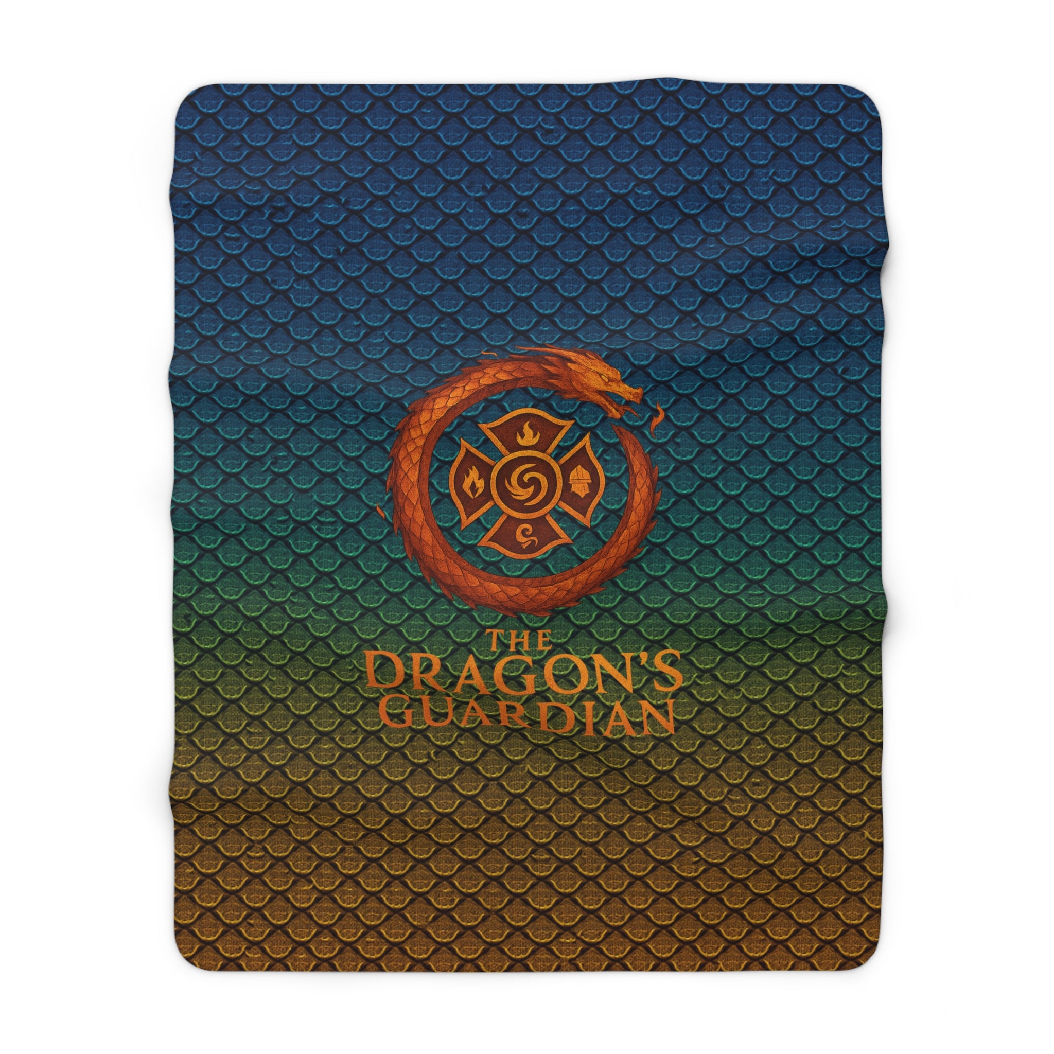 Cozy Sherpa Fleece Blanket - Dragon's Guardian Design, Perfect for Gift-Giving and Home Decor, Great for Cozy Nights, Fantasy Lovers, [...]