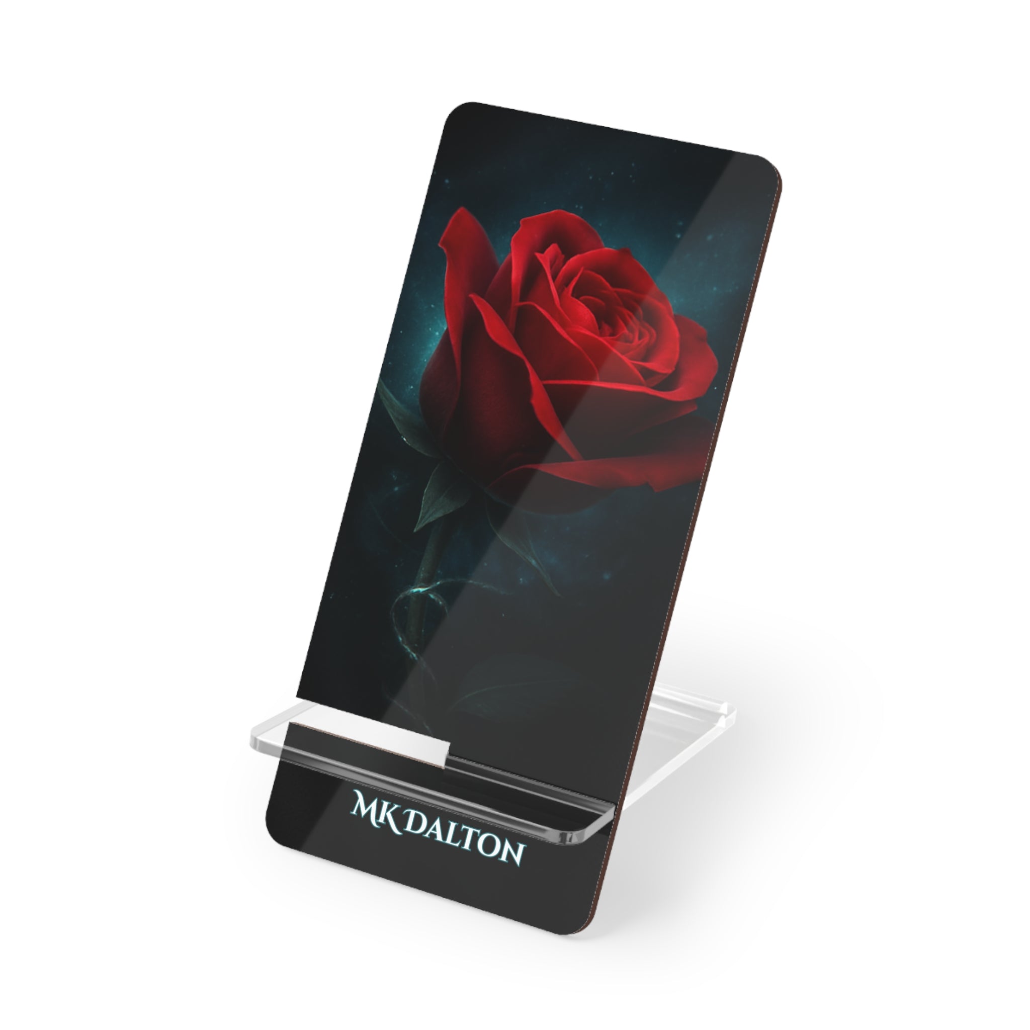 MK Dalton Red Rose Phone Stand – Elegant Smartphone Holder for Desk & Home Decor