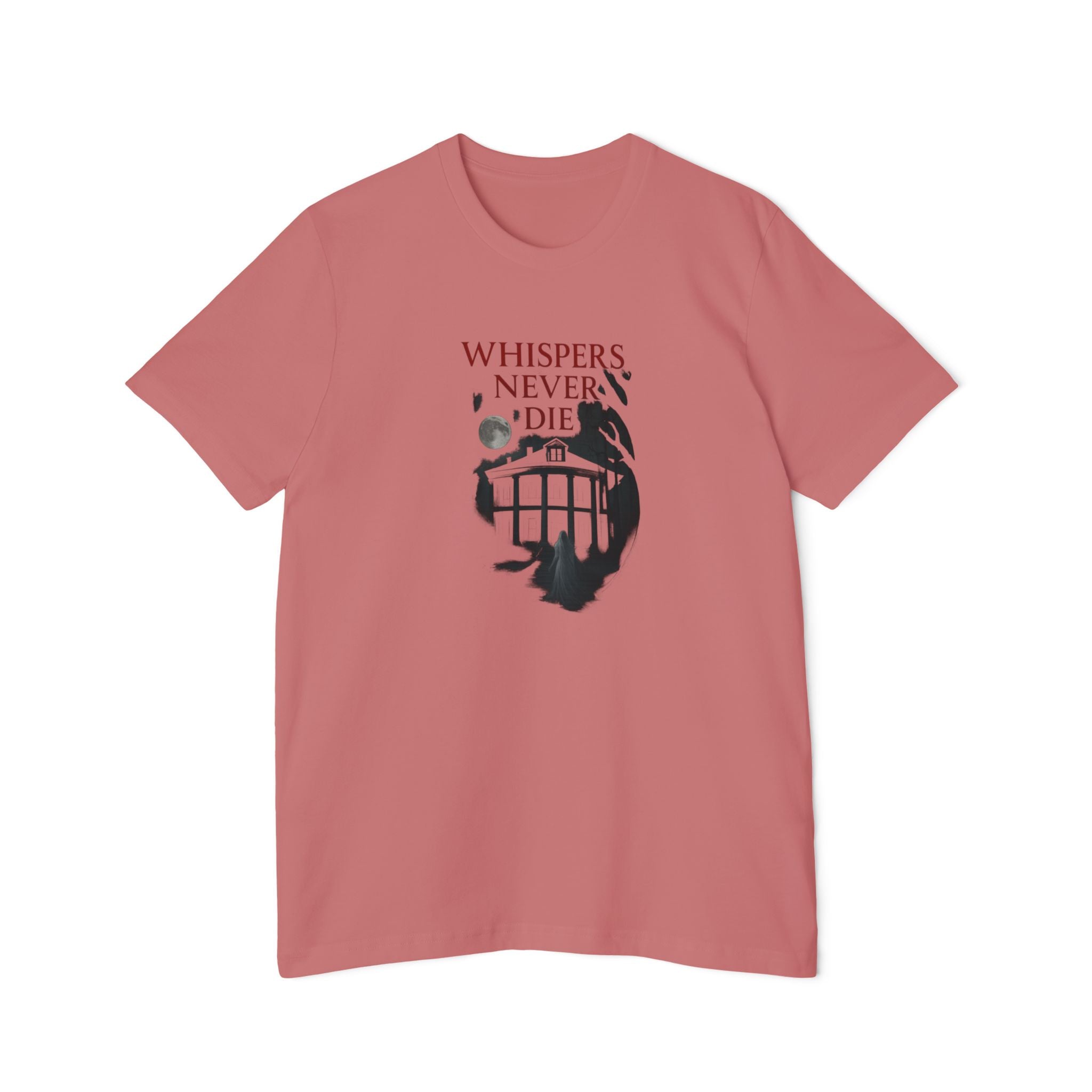“Whispers Never Die” Haunted Plantation Gothic T-Shirt – Shadows of the South Series