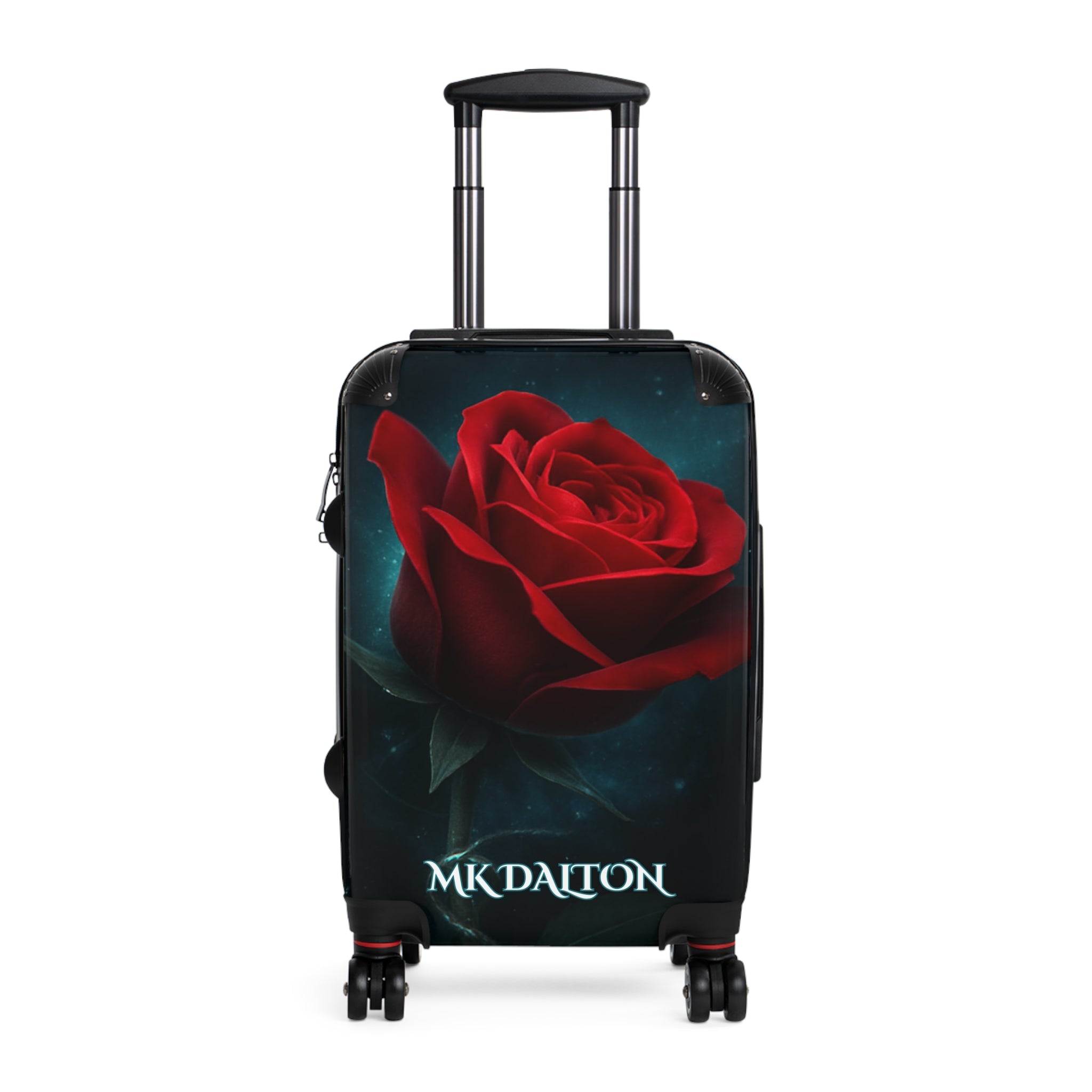 Elegant Rose Suitcase - Travel Bag, Floral Luggage, Vacation Gear, Travel Essential, Stylish Carry-On