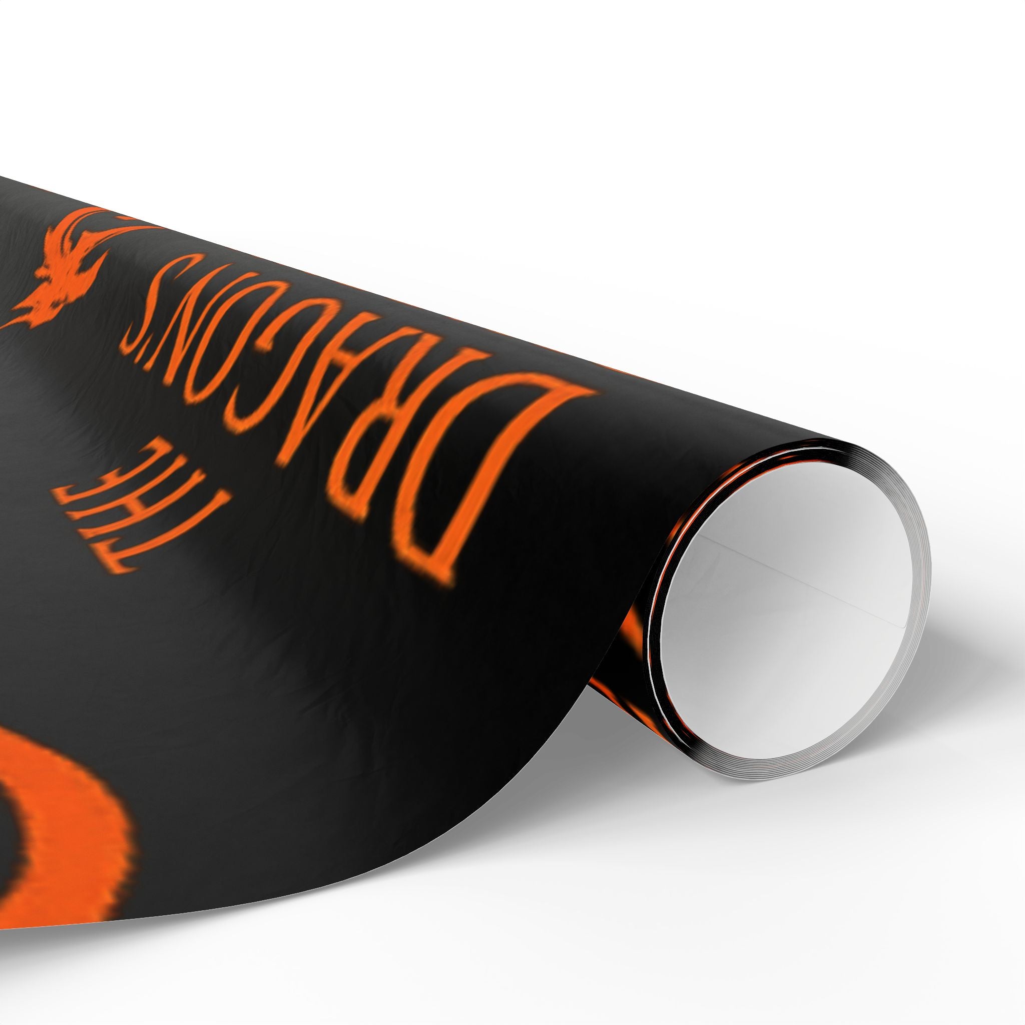 Bold Dragon's Guardian Wrapping Paper, Unique Gift Wrap for Holidays, Birthdays, and Special Occasions, Fantasy-Themed Gift Paper, [...]