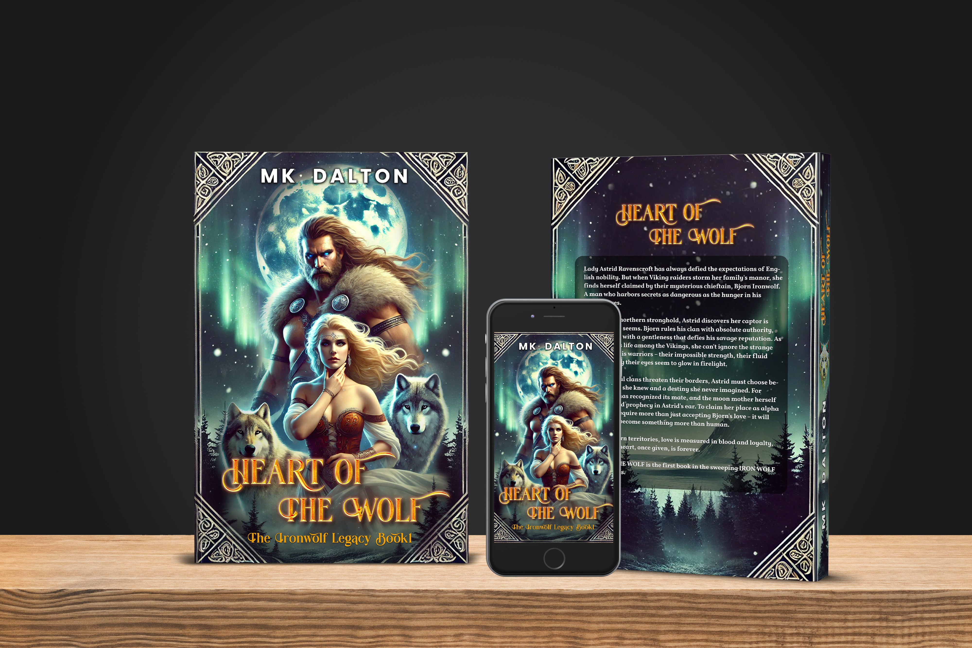 Heart of the Wolf - The Ironwolf Legacy, Book 1 - Paperback