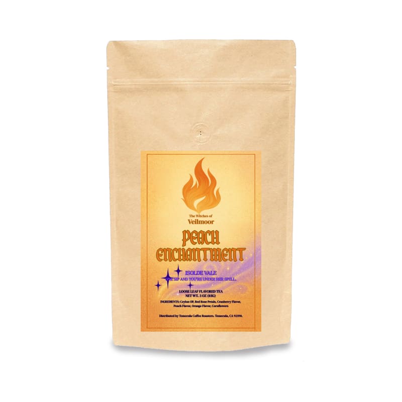 Peach Enchantment Herbal Tea - The Witches of Veilmoor